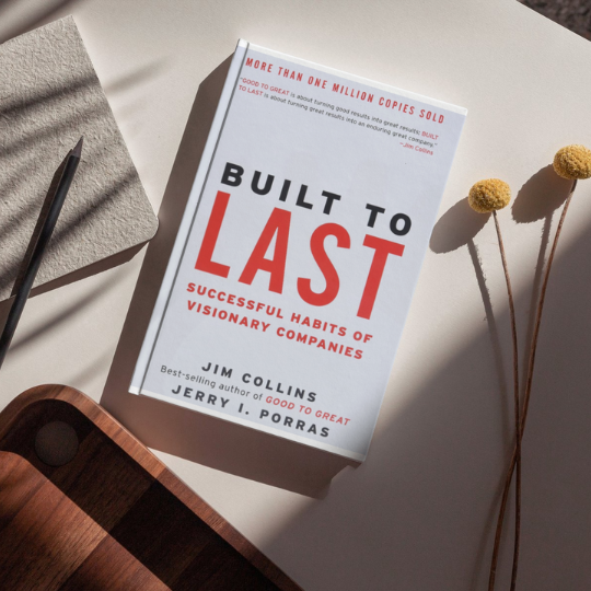 Jeff Bezos Book Recommendations: Built to Last: Successful Habits of Visionary Companies by Jim Collins