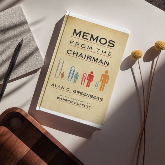 Jeff Bezos Book Recommendations: Memos from the Chairman by Alan Greenberg